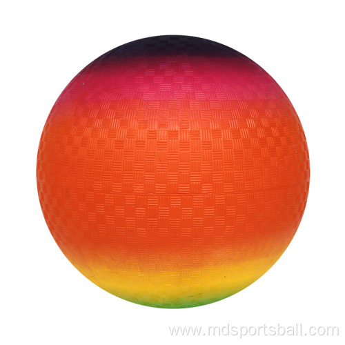 7 inch best rainbow playground ball